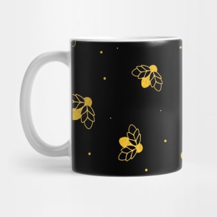 Golden firefly bugs Mug